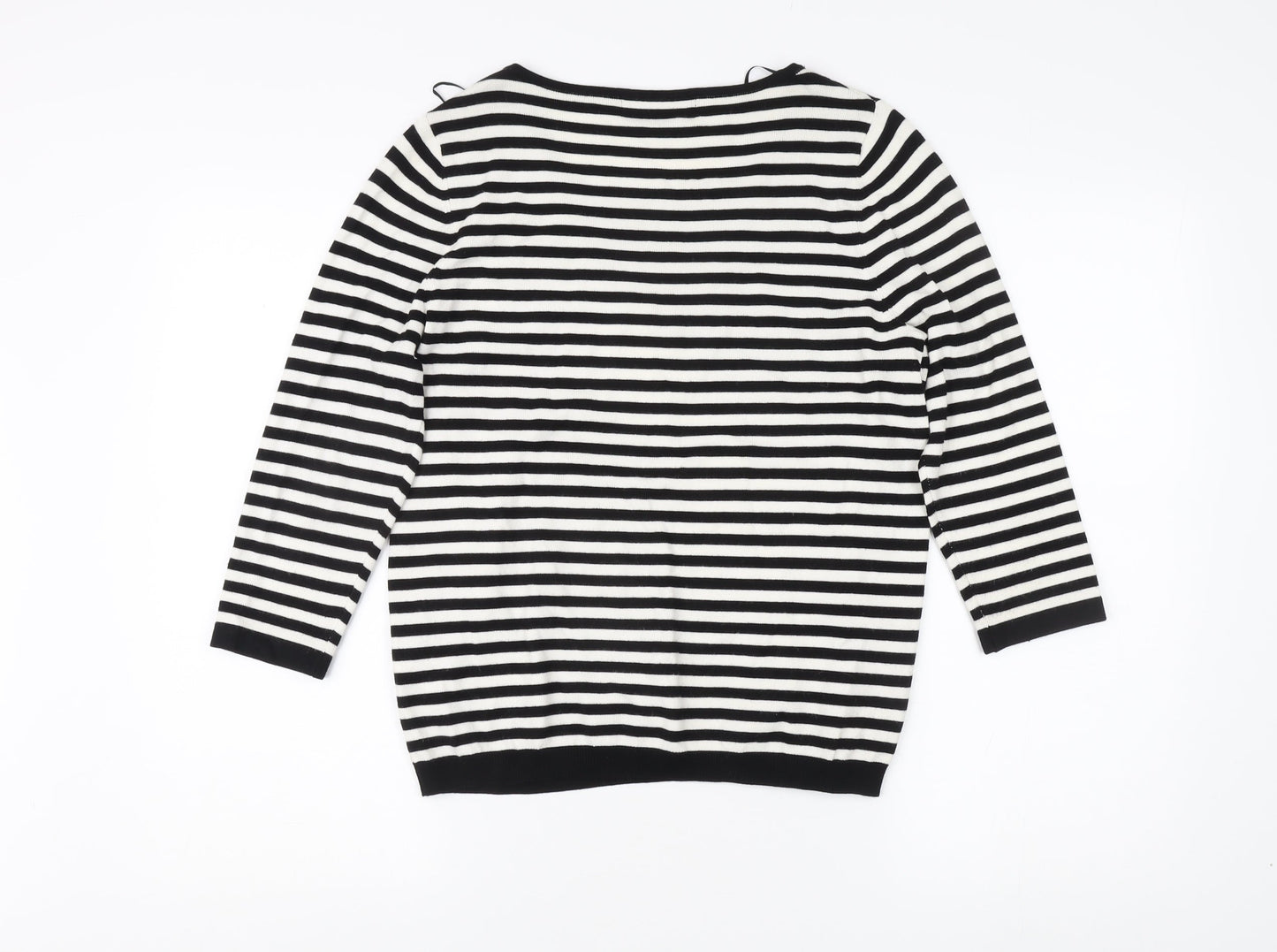 Womens UK Size 12 Marks and Spencer Black Pullover Jumper