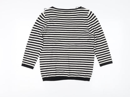 Womens UK Size 12 Marks and Spencer Black Pullover Jumper