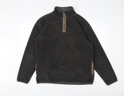 Fabri8 Men's Black Pullover Sweatshirt L