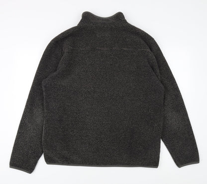 Fabri8 Men's Black Pullover Sweatshirt L