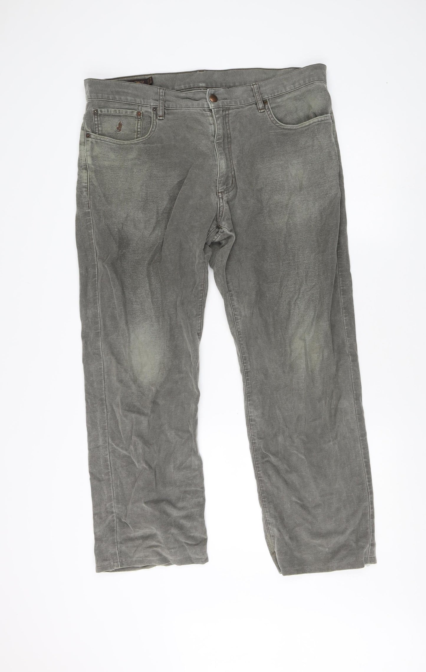 Marlboro Classics Men's Grey Straight Jeans W38 L32