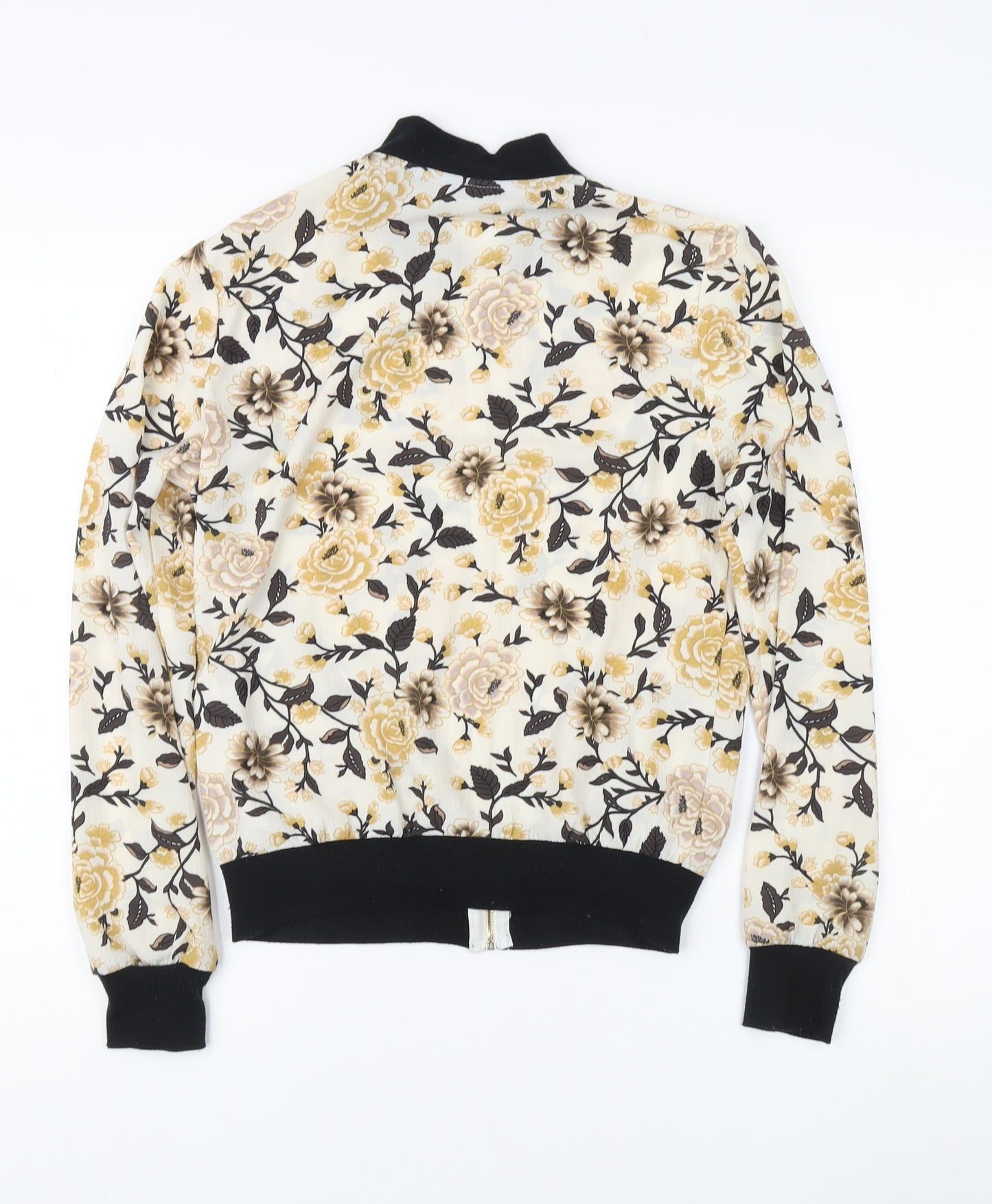 Womens UK Size 6 New Look Multicoloured Bomber Jacket