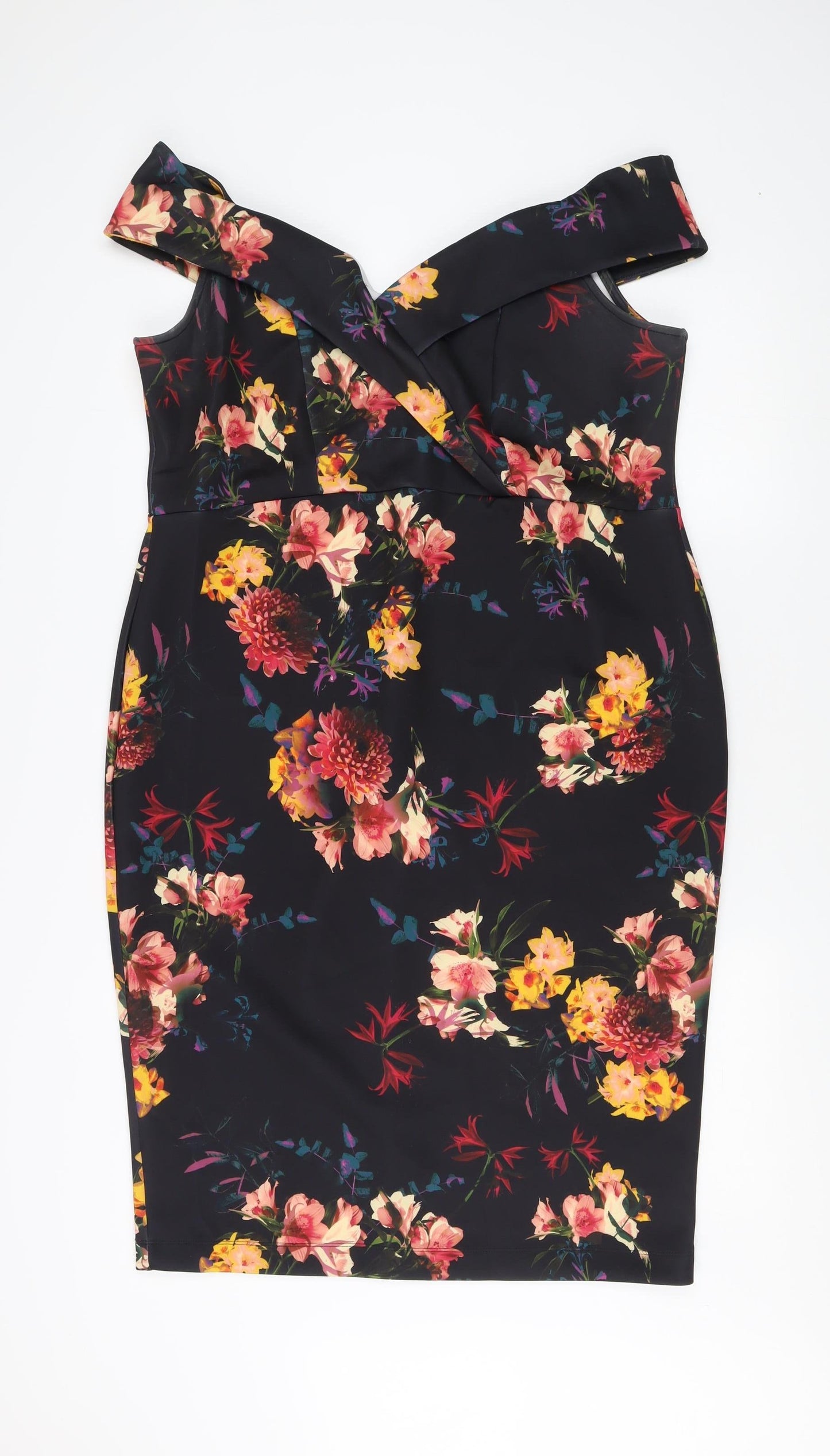 JD Williams Women's Floral Bodycon Dress - Size 20