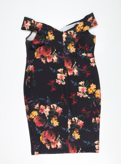 JD Williams Women's Floral Bodycon Dress - Size 20