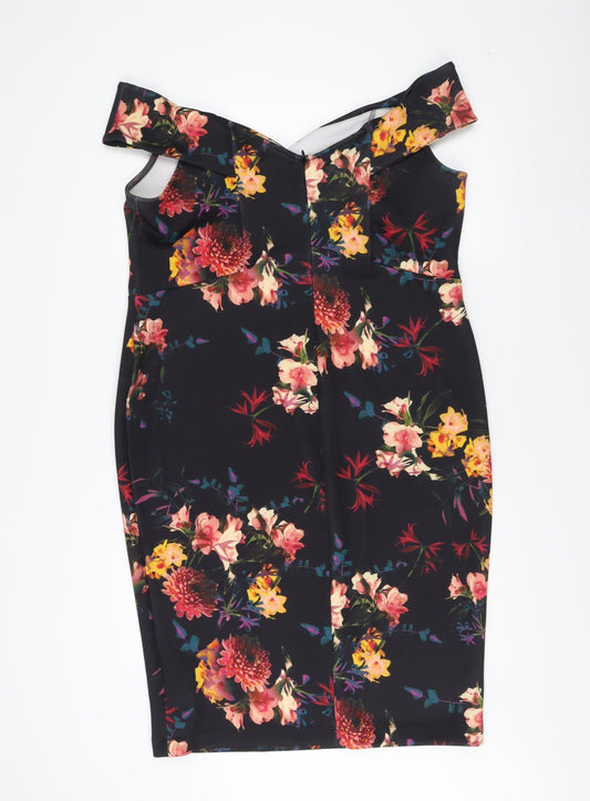 JD Williams Women's Floral Bodycon Dress - Size 20