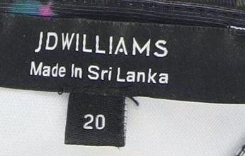 JD Williams Women's Floral Bodycon Dress - Size 20