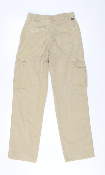 Pull&Bear Women's Beige Khakis Jeans Size 8