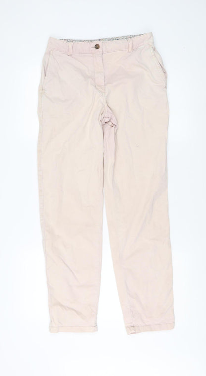 Womens UK Size 8 Marks and Spencer   Beige Trousers