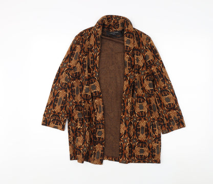 Womens UK Size 6 River Island Brown Cardigan Jumper
