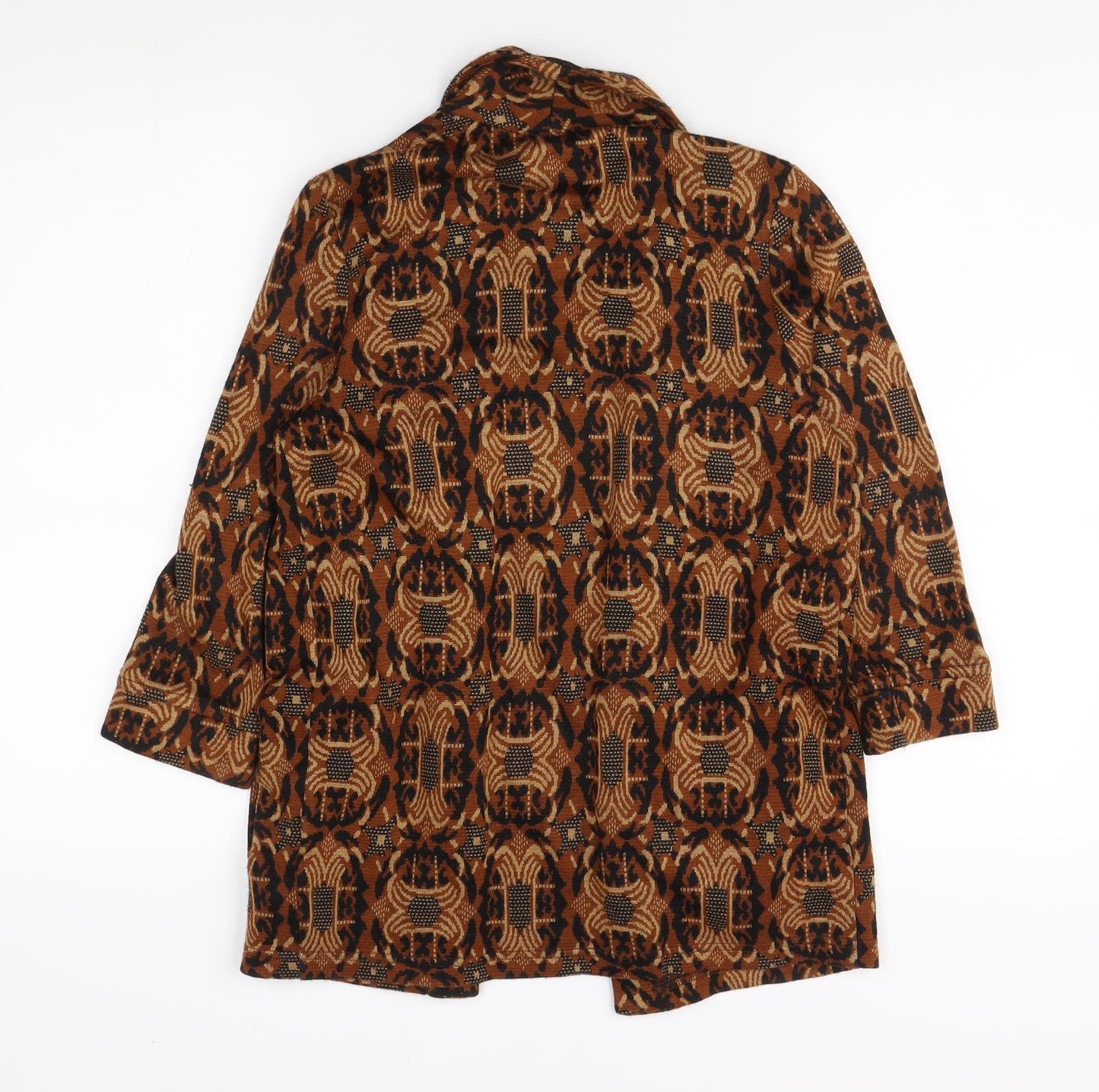 Womens UK Size 6 River Island Brown Cardigan Jumper
