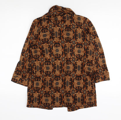 Womens UK Size 6 River Island Brown Cardigan Jumper