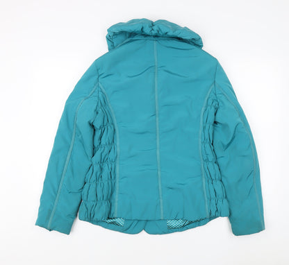 Womens UK Size 10 Per Una Blue Basic Jacket
