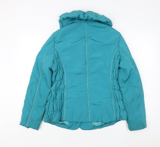 Womens UK Size 10 Per Una Blue Basic Jacket