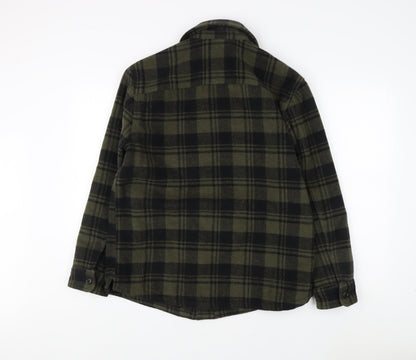 Mens UK Size S Marks and Spencer Green Basic Jacket
