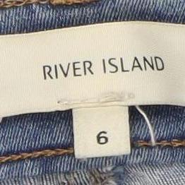 River Island Women's Blue Skinny Jeans Size 6
