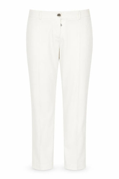 Miss Tic Women's White Trousers, Size 18, French Made