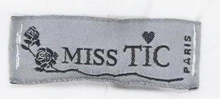Miss Tic Women's White Trousers, Size 18, French Made