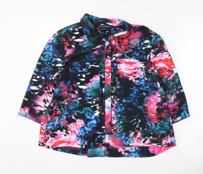 Womens UK Size 12 French Connection Multicoloured Tunic Blouse