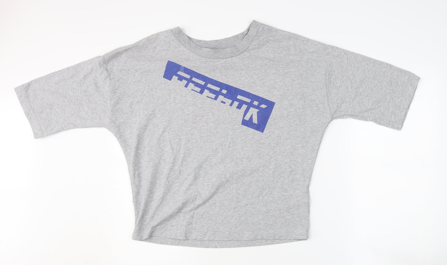 Unisex Adults UK Size S Reebok Grey Basic T-Shirt