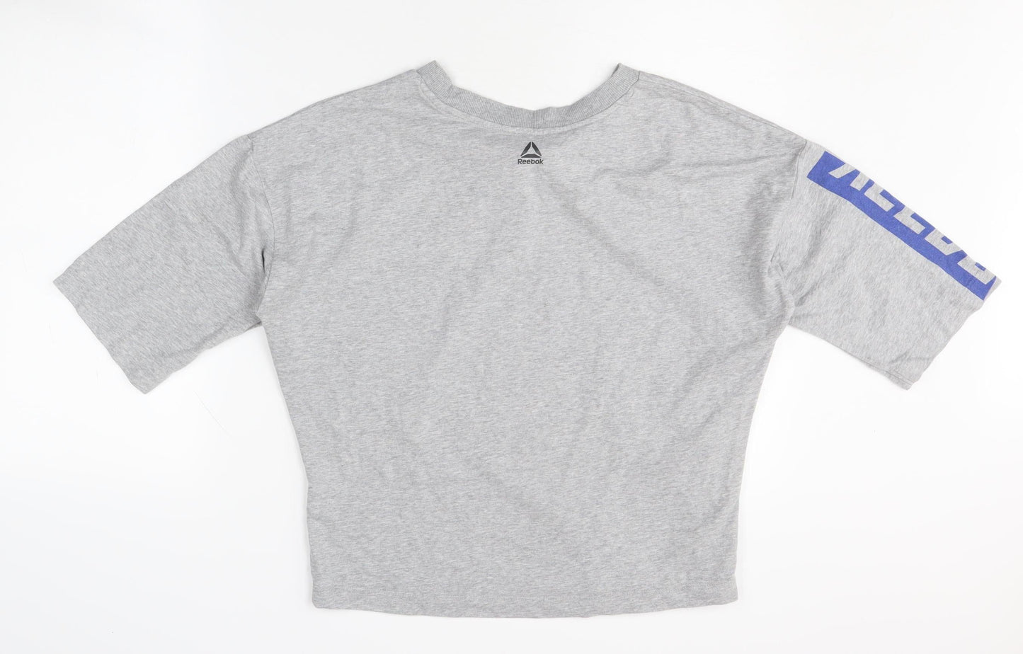 Unisex Adults UK Size S Reebok Grey Basic T-Shirt