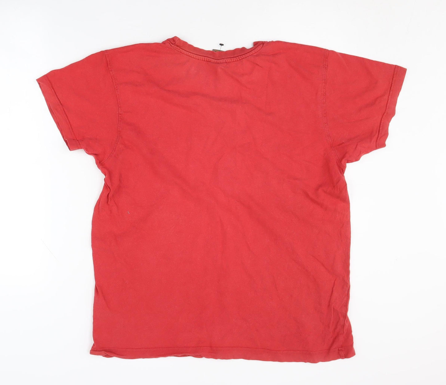 Trespass Men's Red Graphic Beach T-Shirt Medium