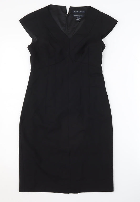 Banana Republic Women's Black Sheath Dress Size 4