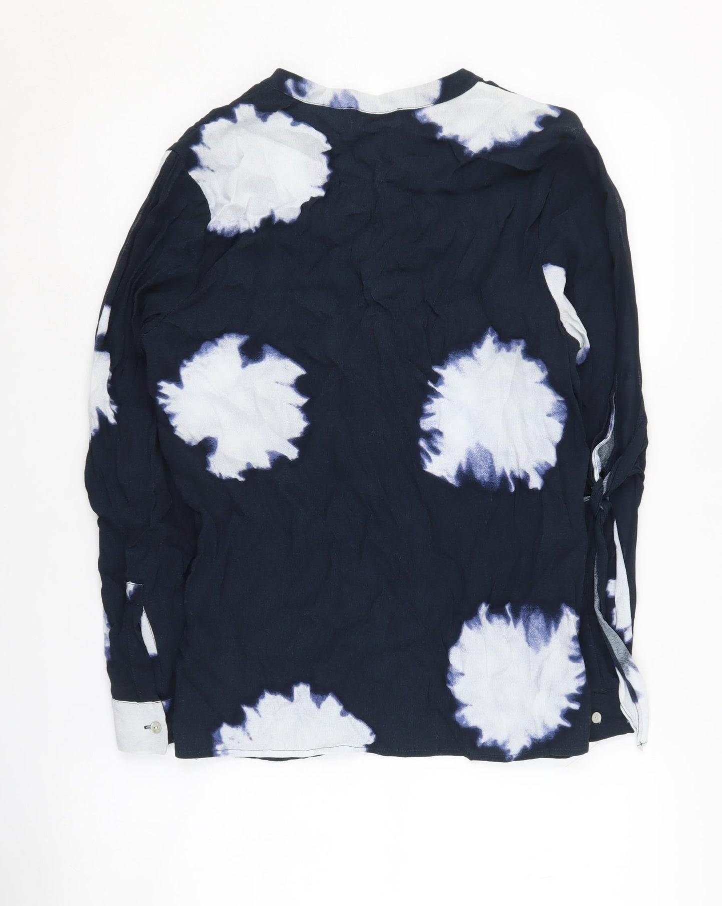 Womens UK Size 10 Mint Velvet Blue Basic Blouse