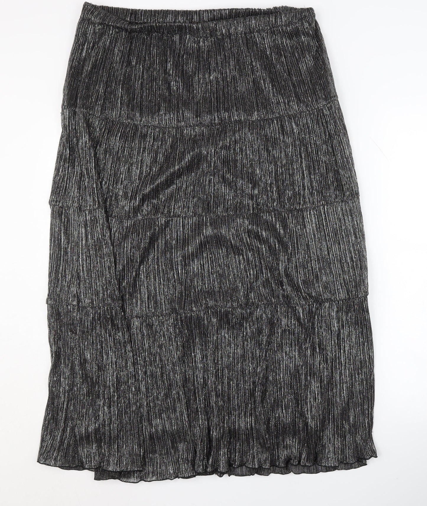 Hush Women's Black Pleated Skirt Size 14