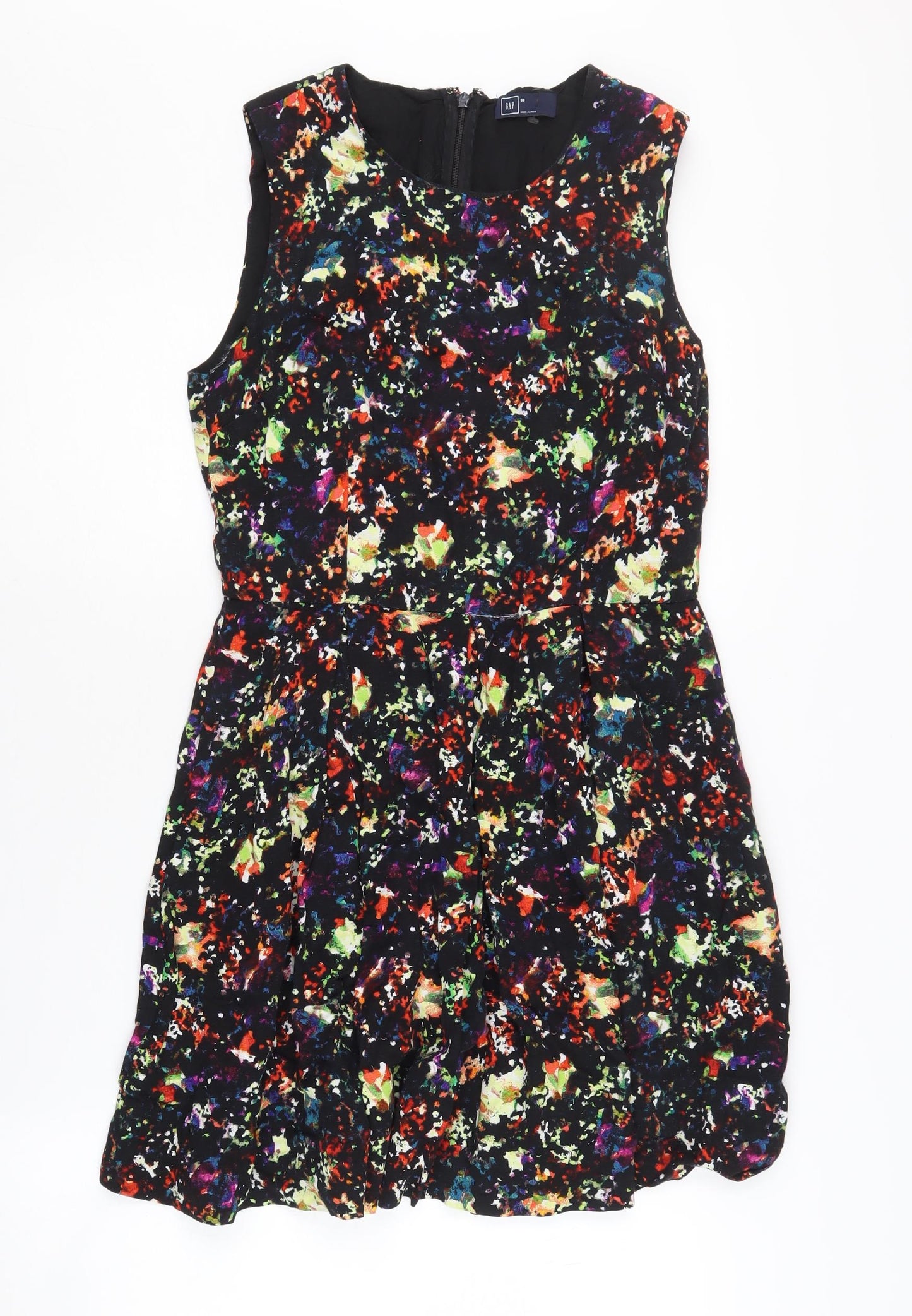GAP Women's Multicoloured Floral Dress Size 10