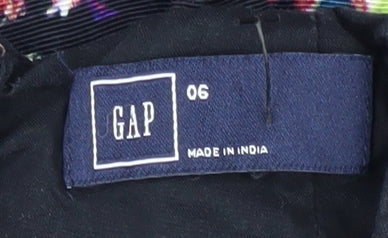 GAP Women's Multicoloured Floral Dress Size 10