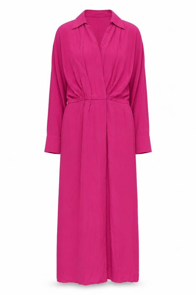Massimo Dutti Women's Pink Shirt Dress XS