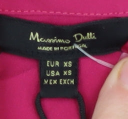 Massimo Dutti Women's Pink Shirt Dress XS