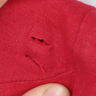 Debenhams Red Linen Sheath Dress, UK 10, Women