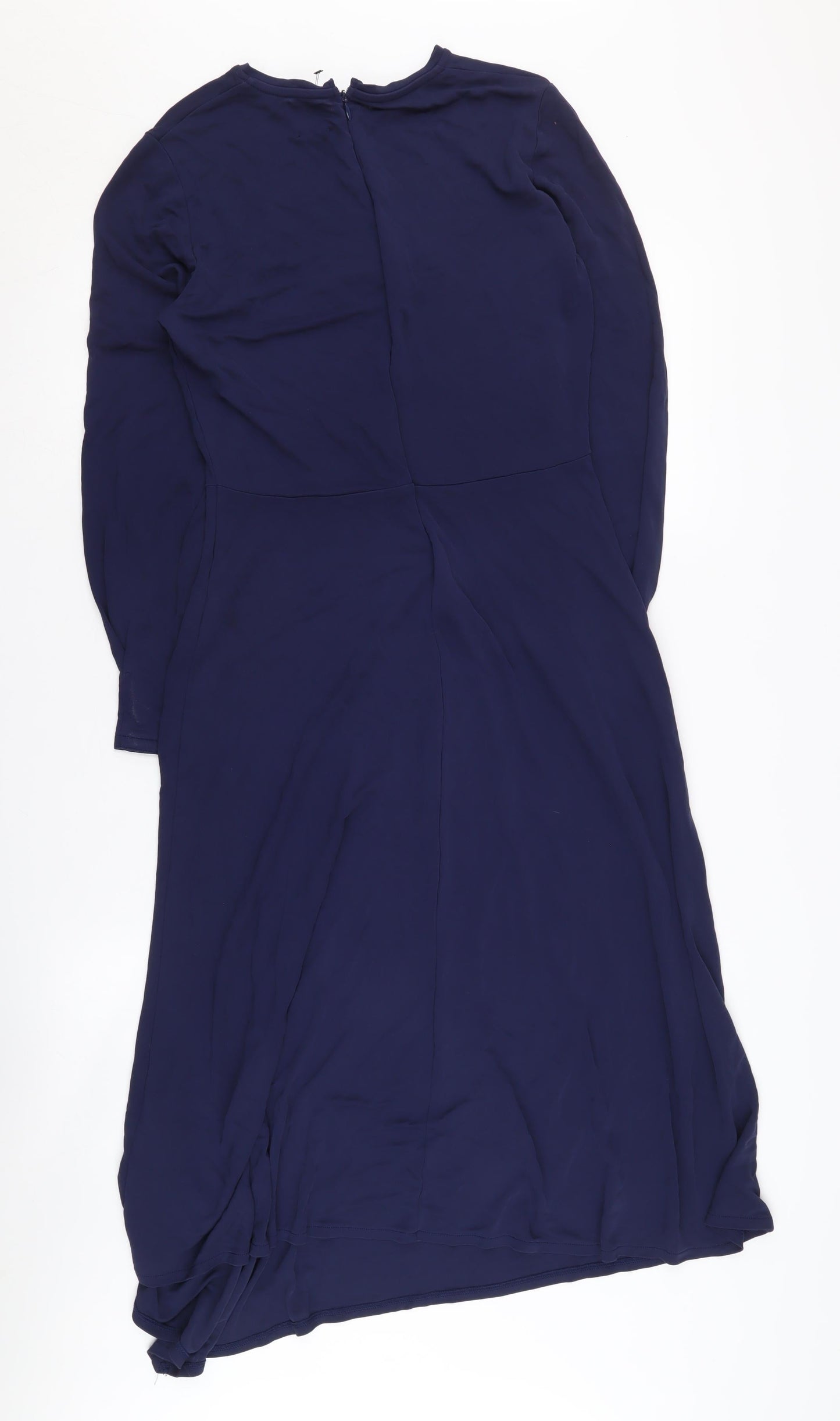 John Lewis Navy Blue Shift Dress - Size 10 - Elegant