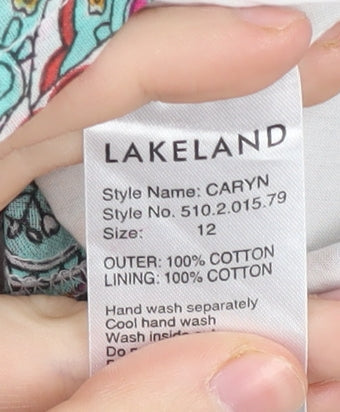 Lakeland Women's Multicoloured Paisley Dress Size 12