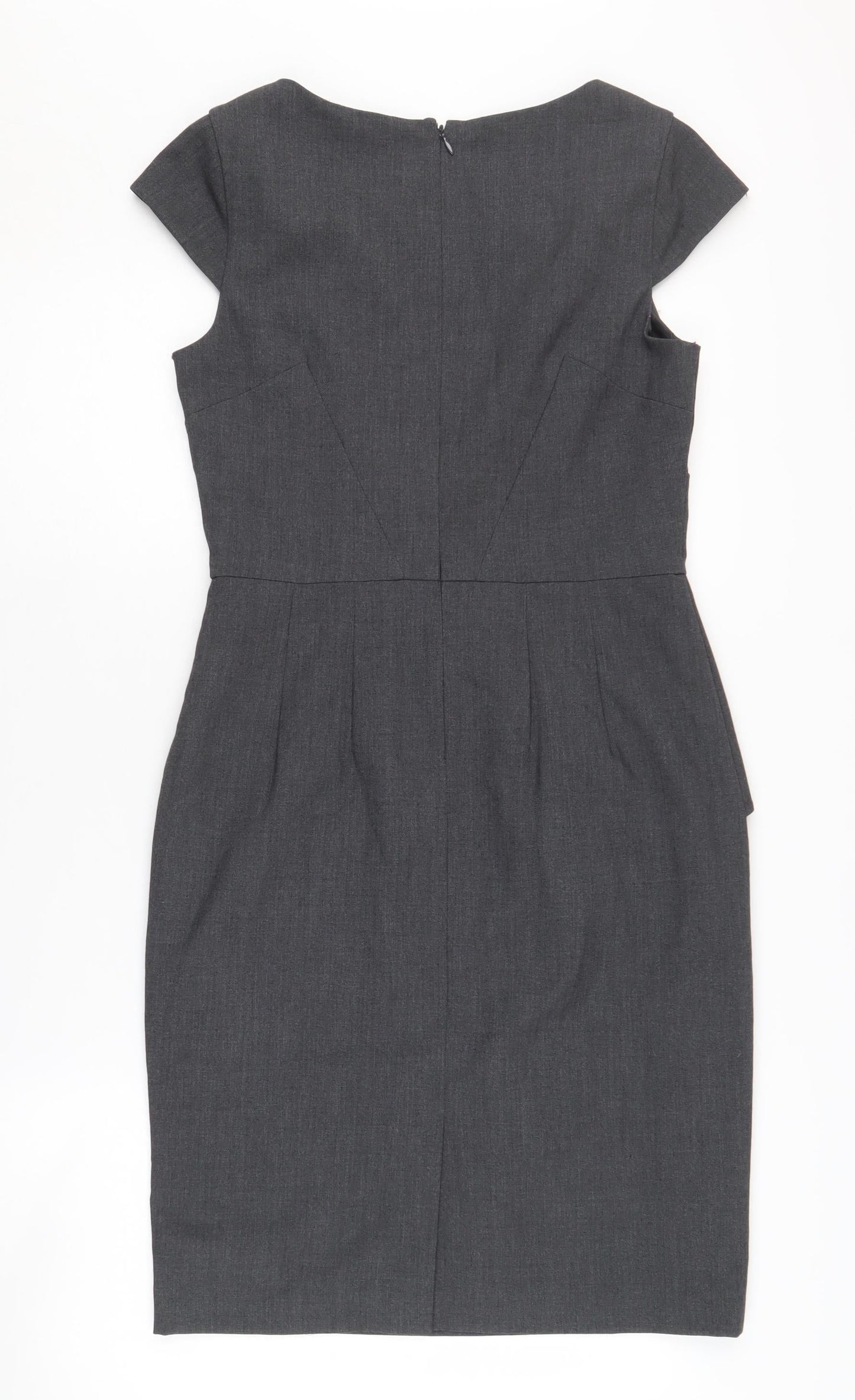 Calvin Klein Women's Grey Sheath Dress Size 4