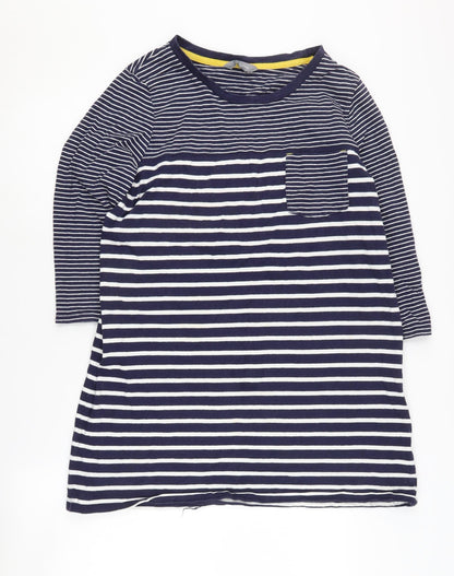 Womens UK Size 16 Principles Blue Basic T-Shirt
