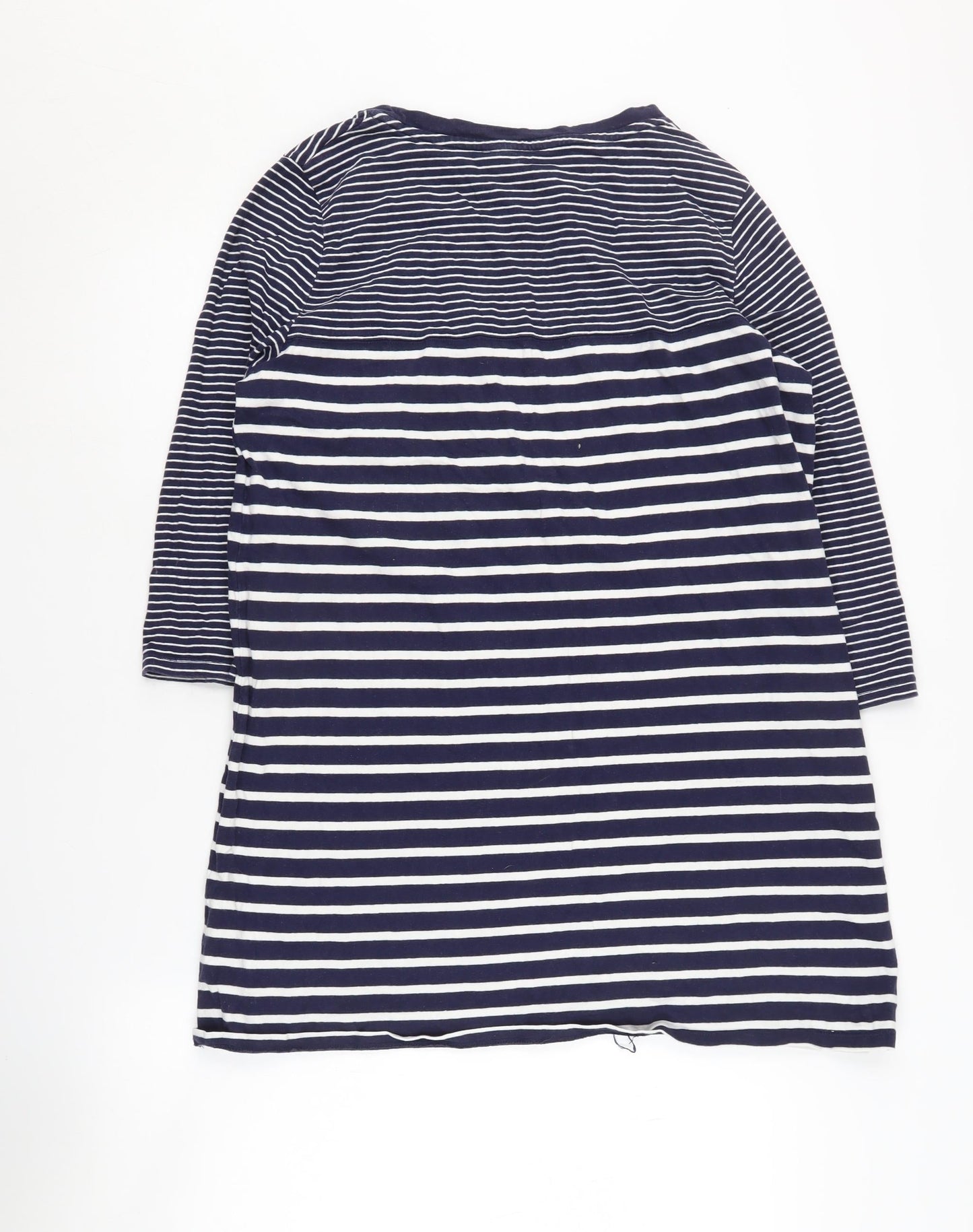 Womens UK Size 16 Principles Blue Basic T-Shirt