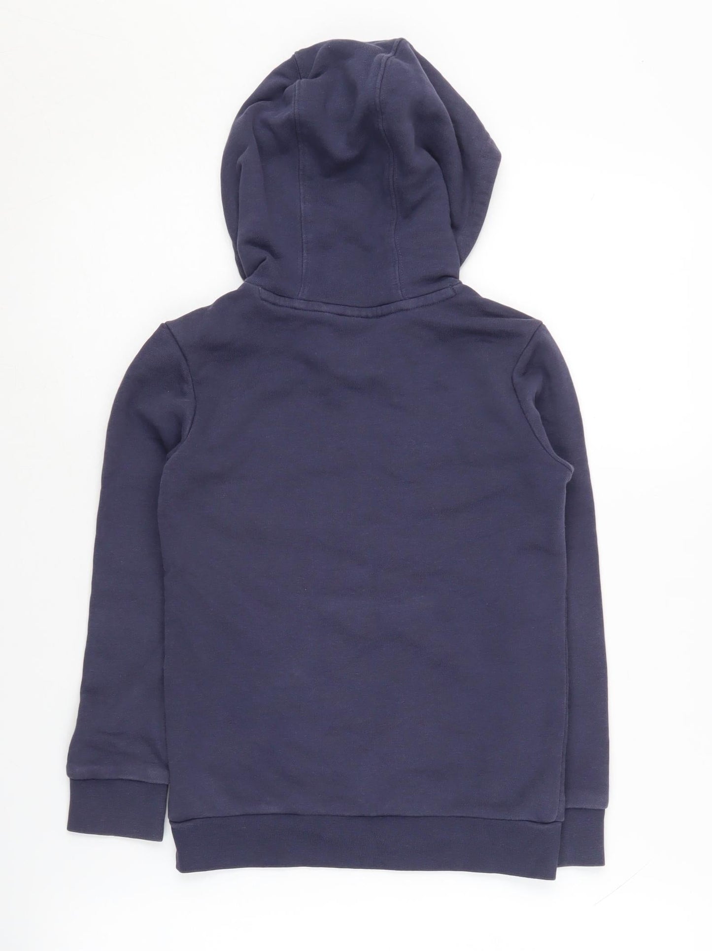 Adidas Boys Blue Pullover Hoodie 7-8 Years