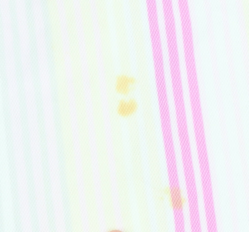 Cotton Traders Men's Pink Striped Medium Polo