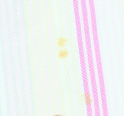 Cotton Traders Men's Pink Striped Medium Polo