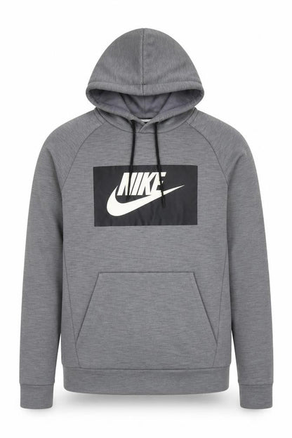 Unisex Adults UK Size XS Nike Grey Pullover Hoodie