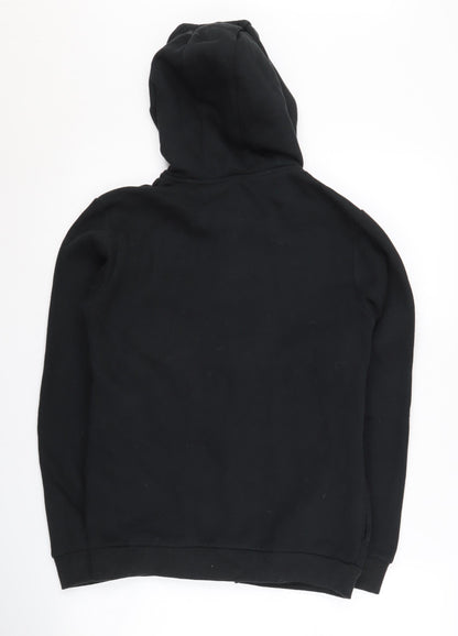 McKenzie Boys Black Full Zip Hoodie 13-14 Years, Casual Wear