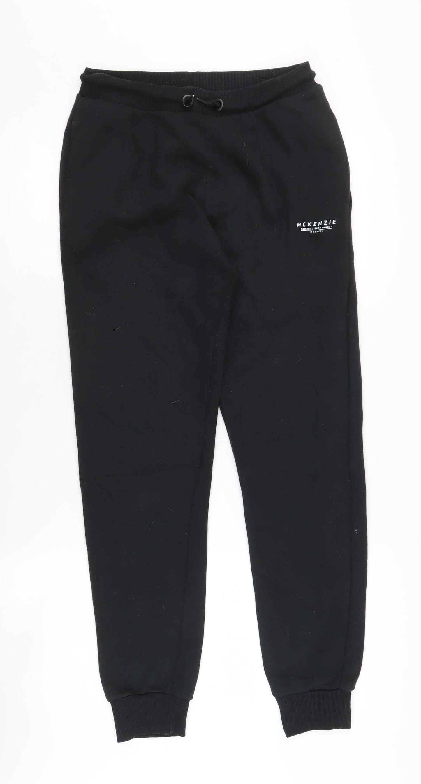 McKenzie Boys Black Jogger Trousers 13 Years