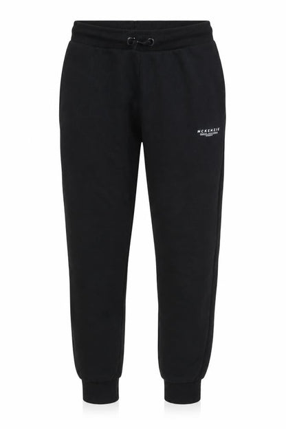 Front view of McKenzie boys’ black jogger trousers 13 years