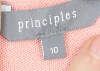 Womens UK Size 10 Principles Pink Pullover Jumper
