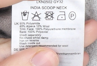 Barbour Women's Grey Pullover Jumper Size 8