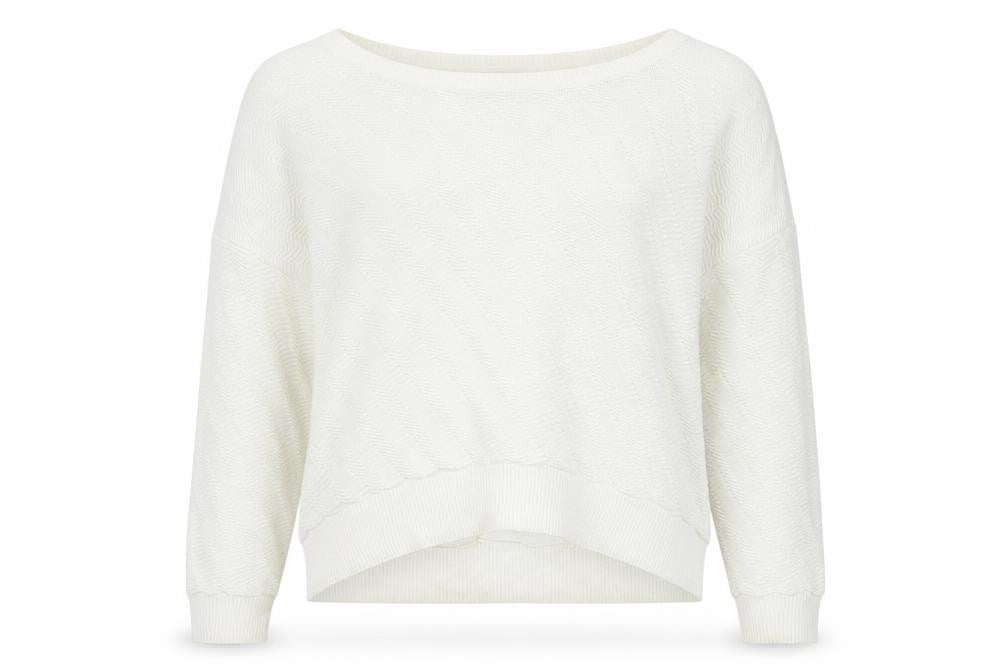 Womens UK Size S French Connection White Pullover Jumper