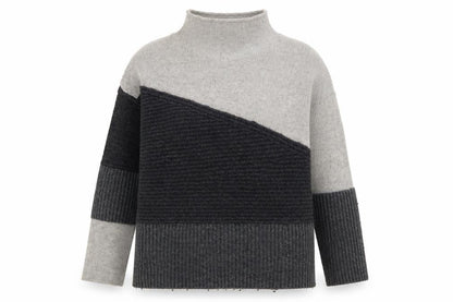 Womens UK Size S French Connection Grey Pullover Jumper