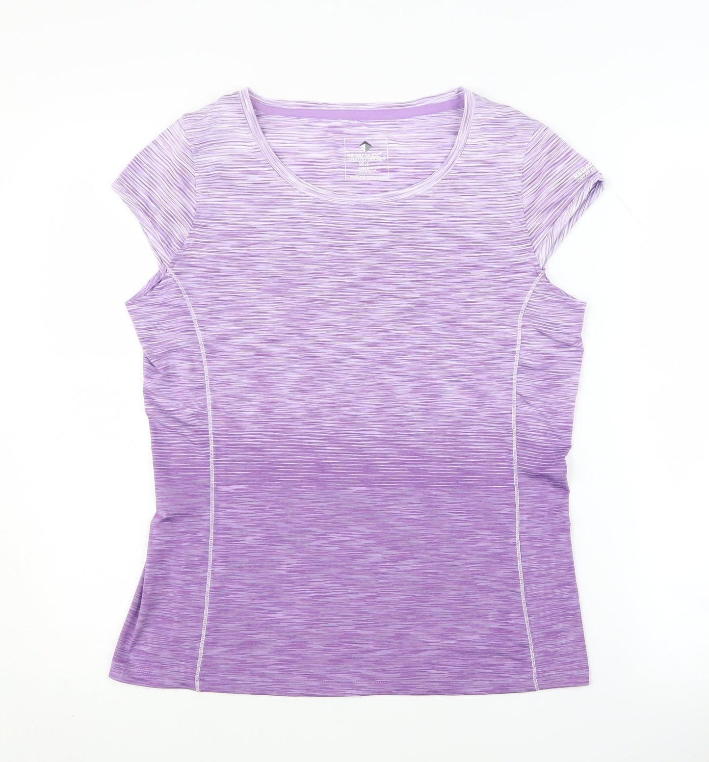 Regatta Women's Purple Short Sleeve Athletic Top